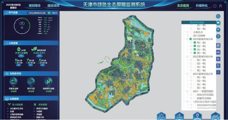 中国测绘 | 筑牢生态根基 书写津沽“绿卷”