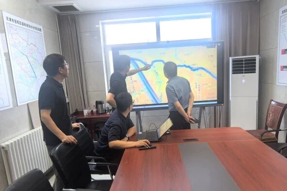 天津测绘院全力服务防汛工作